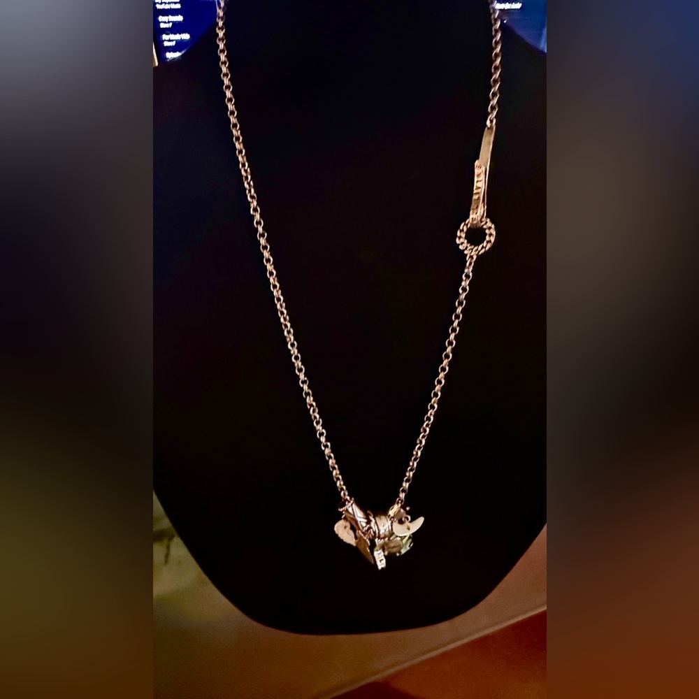 Diesel sterling silver vintage necklace